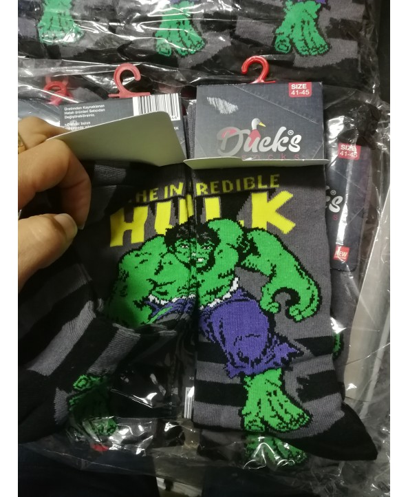 Ducks чорапи с Хълк No.41-45